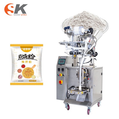 小型袋装豆奶粉粉剂包装机展示图